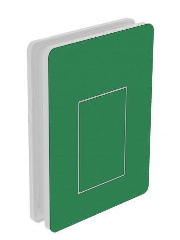 outside cover – medium - HPL –  green (0623)