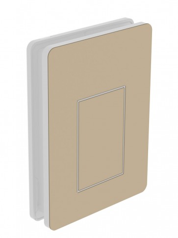 outside cover – medium - HPL –  beige (0634)
