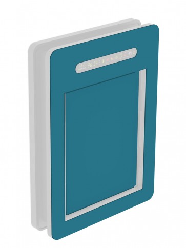 inside cover – medium - HPL –  steel  blue (0712)