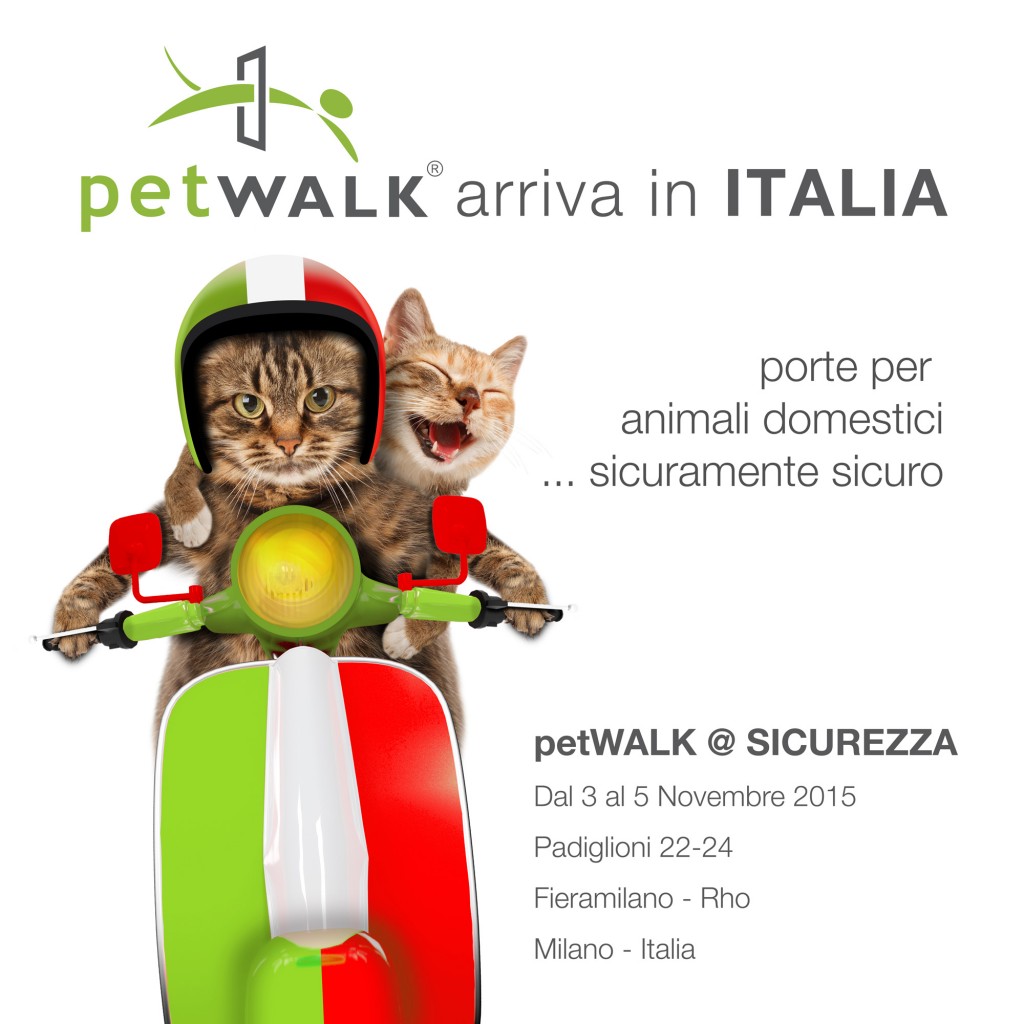 petWALK arriva in Italia